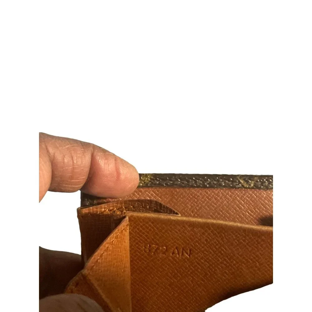 Authentic Louis Vuitton‎ Monogram Porte Monnaie Billets Wallet M61660 LV 4687G